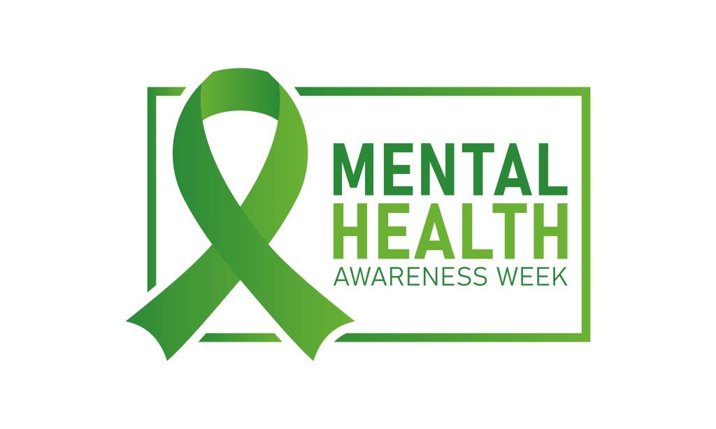 National mental health awareness week. May is mental health awareness week. Vector template for banner, greeting card, poster with background. Vector illustration.